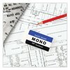 Tombow Mono Eraser, For Pencil Marks, Rectangular Block, Jumbo, White 57332